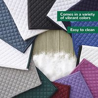 Tapis de selle de cheval anglais de Style classique le plus vendu confortable siège complet antidérapant doublure en polycoton en mousse douce pure pour l'équitation