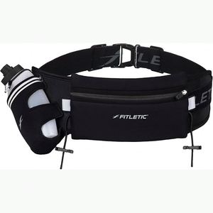 Ceinture d'hydratation de course améliorée avec fermeture éclair, résistante à l'eau, 4-6 compartiments pour hommes et femmes - Product Image 5