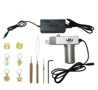 Machine à coudre électrique pour dreadlocks, machine à interlock les dreadlocks, pour la création d'extensions