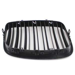 Parrilla Delantera BMW E70, Negro Mate, Doble Línea, Plástico ABS, 2007-2013 - Product Image 3