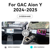MOOKAKA Autoradio Android 14 pour GAC Aion2024-2025 Carplay GPS Navigation Vidéo Android Auto Stéréo 5G Wifi Lecteur Multimédia