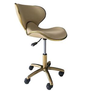 Beige Use High Quality High Load Bearing Saddle Chair with Wheels Dental Chair Customizable Color Pedicure Small <b>Stool</b> - Product Image 6