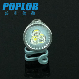 หลอดไฟ LED โปปลอร์ E27 3W ฐานอะลูมิเนียม ใช้ไฟ AC สูง 49 มม. 63 มม. - Product Image 2