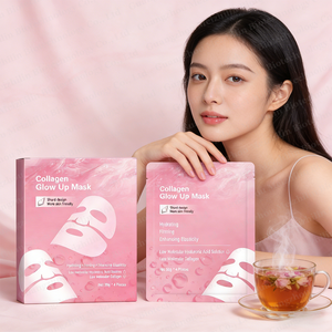 <span class=keywords><strong>Mascarilla</strong></span> Facial Estilo Coreano de Marca Privada de Fábrica, <span class=keywords><strong>Mascarilla</strong></span> Facial Hidratante con Manteca de Karité Natural y Colágeno - Product Image 1