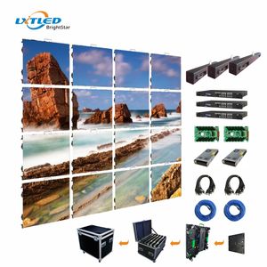 Écran LED BrightStar pour <span class=keywords><strong>bannière</strong></span>, en aluminium moulé sous pression, publicité intérieure, P3.91P4.81, écran de location à treillis, 600-800cd - Product Image 1