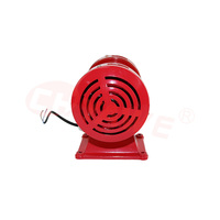 Sirena de alarma industrial de gran sonoridad, sistema de alarma contra incendios, motor eléctrico de alta resistencia 24V, bocina contra tornados omnidireccional 120 dB 1600 pies IP