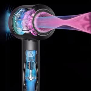 Secador de Pelo de Alta Velocidad HD08 con 5 Boquillas de Estilizado, Motor de Corriente Continua de 1800W, Enchufe Personalizado para UE, Reino Unido y EE. UU., 220-240V, OEM/ODM, Número de Serie Válido - Product Image 2