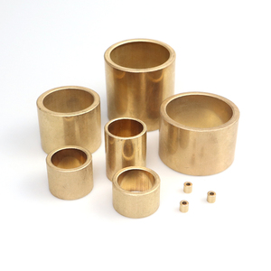 Tự bôi trơn mang ỐNg Lót dầu thiêu kết đồng tay áo mặt bích hình cầu Quạt ống lót - Product Image 5