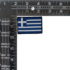 <strong>Custom</strong> Batch 100% Embroidered Fabric <strong>Patches</strong> Machine Embroidery with <strong>Hook</strong> and <strong>Loop</strong> Flag <strong>Patches</strong> - Product Image 2