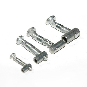 3040 Aluminum Profile Connectors Diagonal Riveted Type For 3040 Profiles Carbon Steel Silver Home Improvement Hardware - Product Image 3
