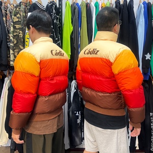 Puffer Jacket Custom Design Best Quality <b>Winter</b> Warm Zip up Padded Coats Cropped Thick Bomber Down Jackets for Men Manufacturer - Product Image 2