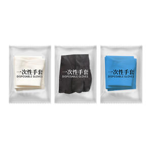 Gants jetables en nitrile personnalisés de haute qualité Doublure en nylon résistant aux alcalis acides Gants jetables en nitrile imperméables à l'huile - Product Image 2