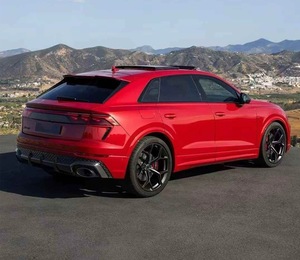 Para <span class=keywords><strong>Audi</strong></span> <span class=keywords><strong>Q8</strong></span> 2019-2025 actualización nuevo RSQ8 parachoques delantero y trasero labio delantero difusor trasero parrilla cuerpo Kit - Product Image 2