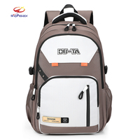 Sac à dos pour ordinateur portable imperméable pour les voyages d'affaires, grande capacité, avec poche antivol et poche pour chariot