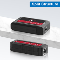NOYAFA NF-466S Probador de Continuidad de Cables de Red RJ45 de Alta Precisión con Indicador LED de Secuencia para Verificación Rápida de Líneas Ethernet (UTP/STP)