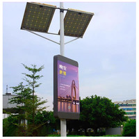 Écran publicitaire numérique LED lumineux pour extérieur, panneau d'affichage, signalisation routière, écran publicitaire sur poteau de rue, affichage directionnel, utilisation en ascenseur, 1 an, 6000