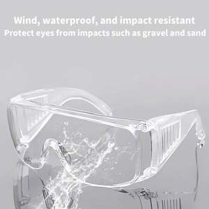نظارات أمان <span class=keywords><strong>RX</strong></span> خالية من التشويه ، نظارات عمل مقاومة للصدمات مع نظارات أمان مريحة ورؤية واضحة - Product Image 2