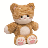 Peluche mignonne et douce en forme de raton laveur avec rembourrage en coton PP, adorable poupée chat, oreiller de câlin pour adolescents, figurine d'action 31-50cm