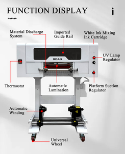 Factory Sales Roll to Roll UV DTF with <b>Laminator</b> Fast Speed 2 XP600 Printheads UV Dtf A/B Film Printing Machine - Product Image 4