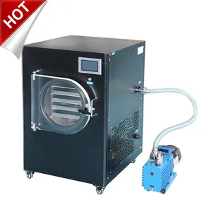 Food Industry Heat Conductive Oil Drum Food Commercial Freeze Dryer Lyophilizer