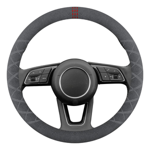<span class=keywords><strong>Funda</strong></span> de <span class=keywords><strong>Volante</strong></span> Deportiva de Cuero Sintético Cálido y Fresco, Universal, Antideslizante, con 3 Radios, para <span class=keywords><strong>Volkswagen</strong></span> <span class=keywords><strong>Polo</strong></span>, 5 Colores, Xingye - Product Image 3