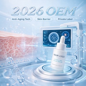 Hydrating Calm Serum Facial Skincare Essence OEM Private Label <b>Dropper</b> <b>Bottle</b> for Daily Care - Product Image 6