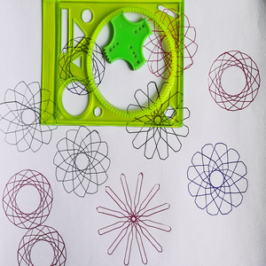 Pochoir de règle de la spirale enfants, <span class=keywords><strong>jouet</strong></span> pour étudiants - Product Image 4
