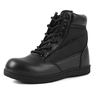 Botas de Tobillo de Cuero TSK0105, Botas Deportivas Tácticas Antideslizantes y Resistentes a Impactos, Botas de Invierno para Niños - Product Image 1