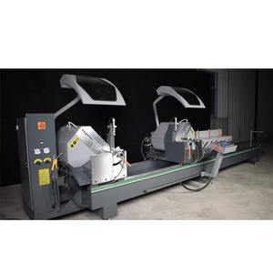 Máquina de Corte CNC de Doble Cabezal para Perfiles de Aluminio, Puertas y Ventanas, con Ángulos de Corte de 45 y 90 Grados - Product Image 2