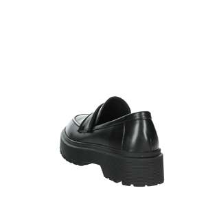 Mocasines de Mujer Braccialini L80, Zapatos de Plataforma de Cuero Negro, Talla 39 - Product Image 2