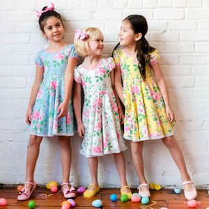 Ropa de Boutique para Niñas Pequeñas a la Moda, Ropa Infantil al por Mayor, Conjunto con Estampado de Botas de Lluvia - Product Image 5