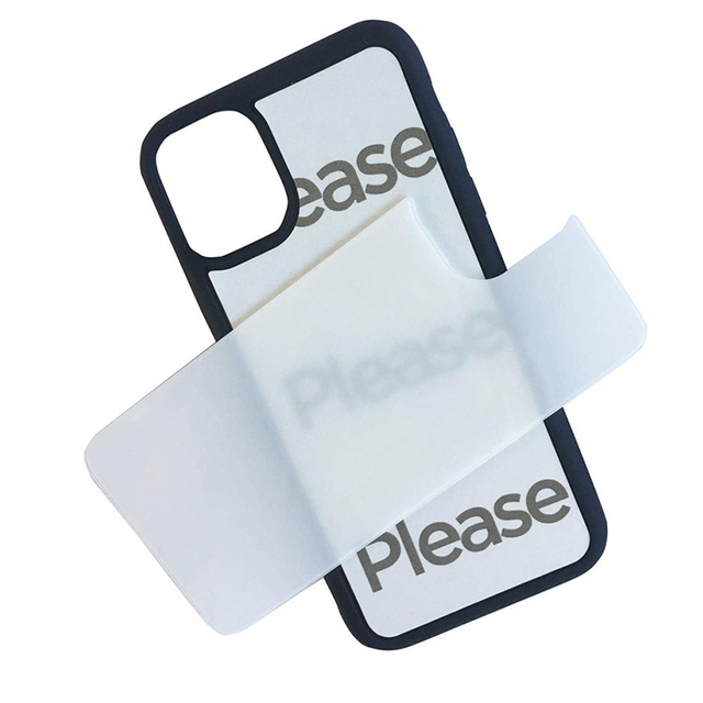 For iPhone 13 13 Pro Max 12 12 Pro Max Sublimation Blanks Tempered Glass Back Cover TPU Soft Rubber Mobile Phone Cases