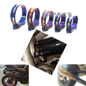 <span class=keywords><strong>Clip</strong></span> per tubo flessibile <span class=keywords><strong>a</strong></span> bullone in acciaio inossidabile in acciaio inossidabile da 1 "<span class=keywords><strong>a</strong></span> 4.4" da 26mm <span class=keywords><strong>a</strong></span> 113mm Kit morsetto universale regolabile in titanio blu - Product Image 2