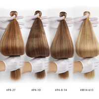 Extensions de cheveux russes Remy ondulés de qualité salon Honorhair, durables, 100 % cuticules intactes, double trame