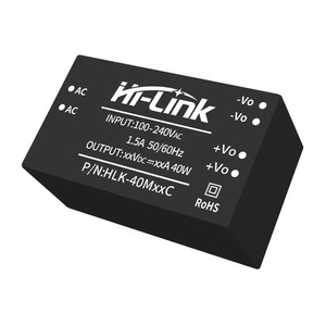Hi-Link 40W HLK-40M12C 40M09C 40M15C 40M24C โมดูลแปลงไฟ AC เป็น DC แบบ Step Down ขนาดเล็ก พร้อมวงจรไฟฟ้า EMC - Product Image 4