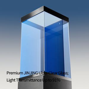 <span class=keywords><strong>Aquarium</strong></span> YEE en verre ultra-transparent, grand modèle sur pied, pour la maison, avec éclairage et meuble de base – Vente en gros usine - Product Image 3