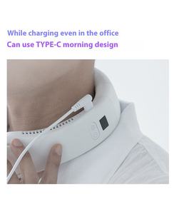 2025 Neck Fan 4000mah Bladeless Portable Semiconductor Refrigerator Cooling Neck Fan Rechargeable <b>Mini</b> Portable & Wearable Fans - Product Image 2