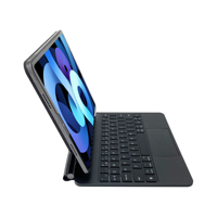 Clavier magique rétroéclairé RVB pour iPad Air 4ème génération 2020, interface USB, pavé tactile, étui magnétique flottant avec support