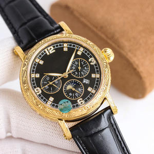 Montre mécanique classique de qualité supérieure avec mouvement à remontage automatique et fonctions complexes - Product Image 3