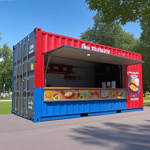 Contenedor de Diseño Contemporáneo, Resistente y Duradero, para Kiosco, Almacenamiento de Jugos, Barra de Envíos, Cafetería con Cocina - Product Image 5