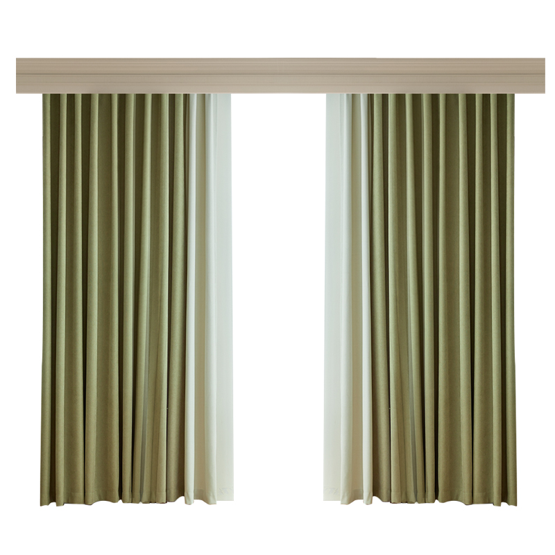 Green and Milky white