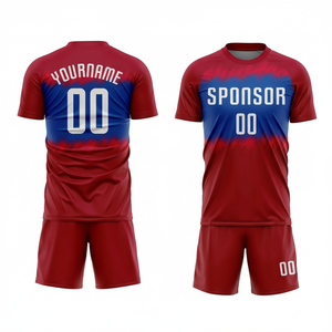 เสื้อเจอร์ซีย์ฟุตบอลสำหรับผู้ชายชุดเล่นฟุตบอลผ้าขั้นสูงใหม่ - Product Image 1