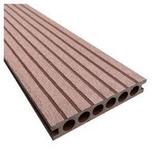 Planches de terrasse en WPC légères à profil creux pour les balcons d'immeubles de grande hauteur, réduisant la charge structurelle, fixation dissimulée - Product Image 3