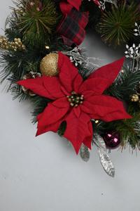 Guirlande de Noël personnalisée de haute qualité pour décoration intérieure, guirlande de Noël en PVC écologique - Product Image 5
