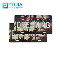 Placa de Matrícula de Aluminio Oculta, Anti-Licencia, con Logotipo Personalizado, Placa Metálica con Número de Matrícula