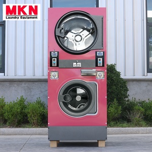 Lave-linge séchant haute performance 15 kg, idéal pour les équipements de blanchisserie commerciale automatique - Product Image 1