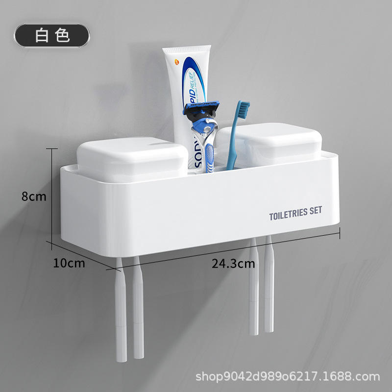 Portacepillos de dientes [blanco]