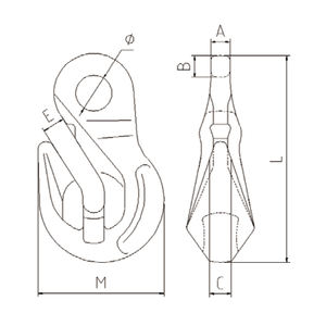 HIDEA <span class=keywords><strong>Crochet</strong></span> <span class=keywords><strong>de</strong></span> levage <span class=keywords><strong>de</strong></span> qualité marine pour la construction et la manutention, 1,4t à 6,7t, en acier allié forgé à froid G100, <span class=keywords><strong>crochet</strong></span> <span class=keywords><strong>de</strong></span> préhension à œil court - Product Image 4