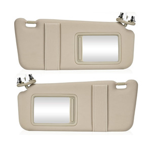 Pare-soleil Toyota Camry beige avec lumières, lot de deux, 74320-06800-E0, accessoire de toit intérieur de voiture - Product Image 1
