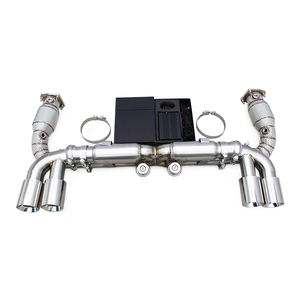 Sistema di scarico Catback Tuning per Porsche 911 997/997.1 tubo di scarico in acciaio inossidabile 2012 2004 <span class=keywords><strong>Turbo</strong></span> con sistema Valvetronic - Product Image 1